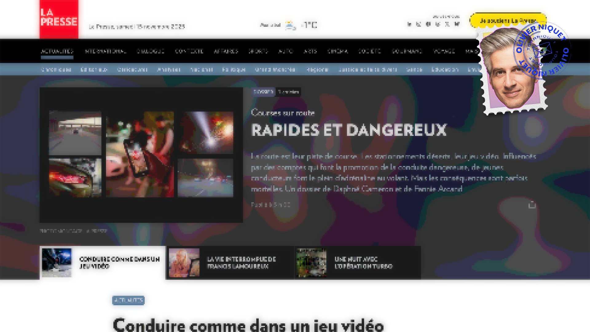 Le fléau des courses de chars dans nos rues Post image