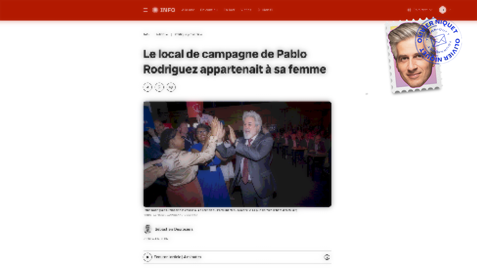 Pablo Rodriguez louait un local à sa femme Post feature image