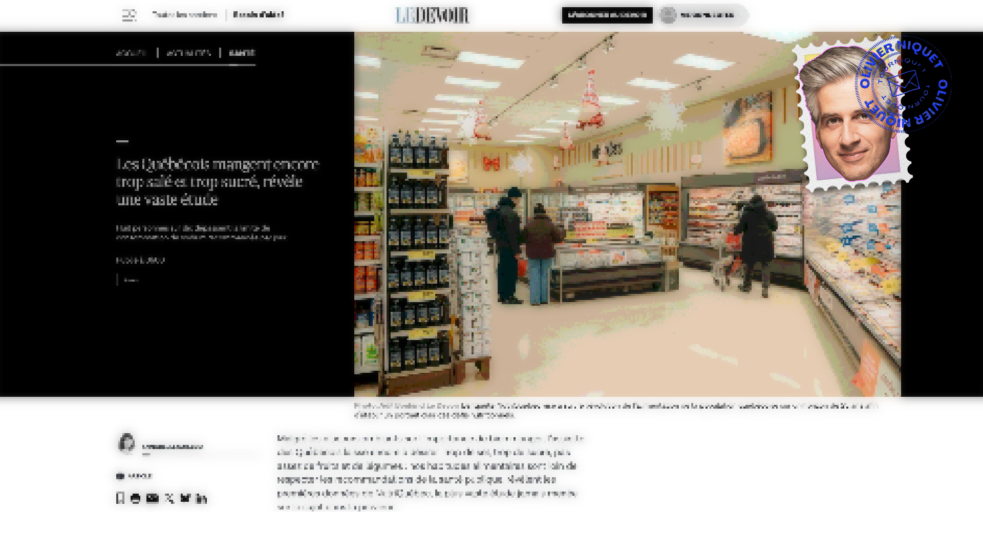 Vous consommez trop de sodium Post image