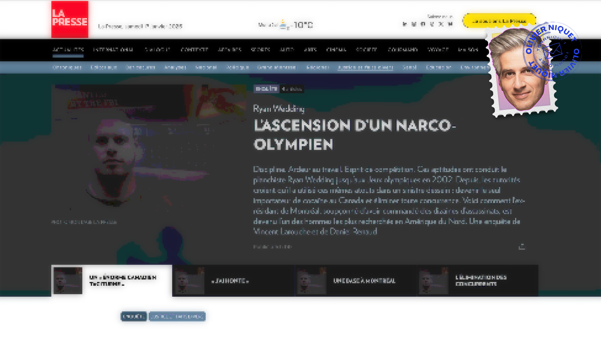 Comment un olympien de bonne famille devient baron de la drogue Post image