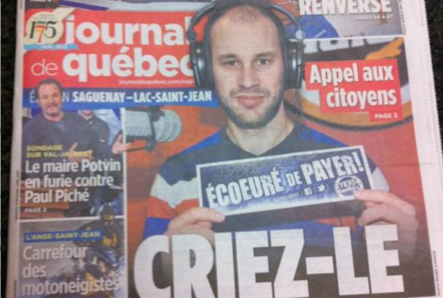 Dominick Fortin, à propos des cyclistes Post image