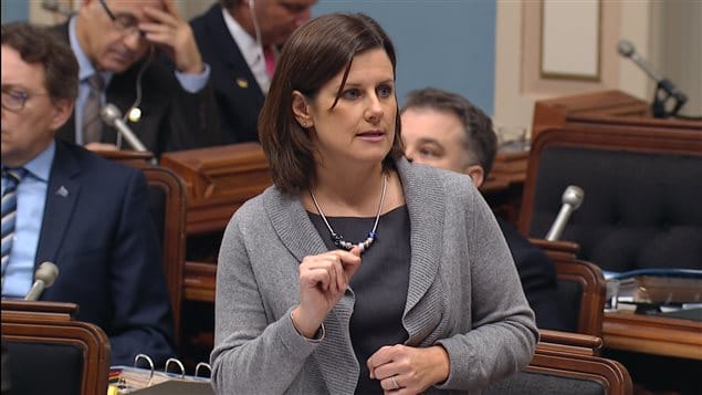 Stéphanie Vallée, à propos de la CAQ Post image