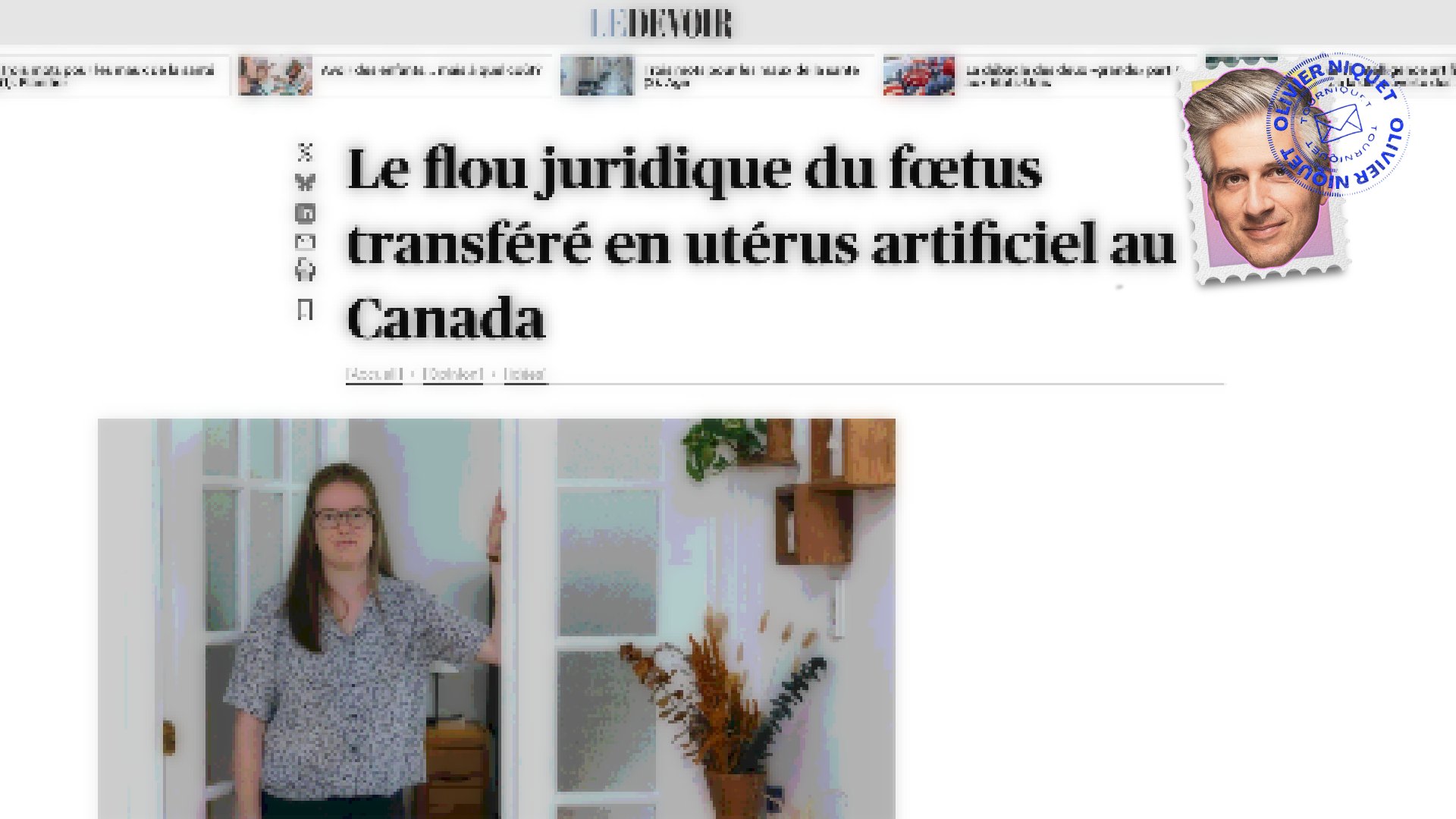 Questions éthiques autour de l’arrivée imminente de l’utérus artificiel Post feature image