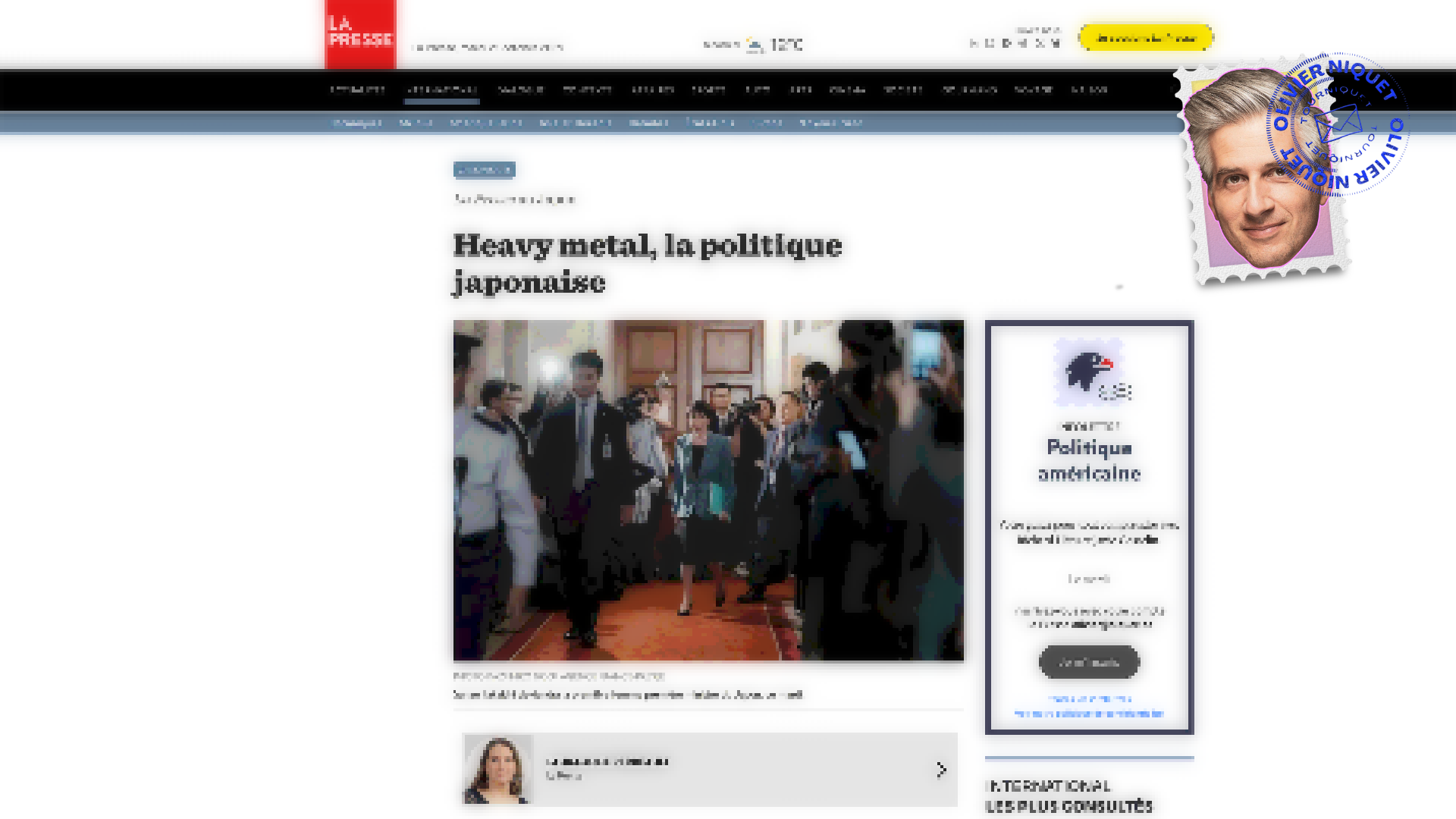 Une première ministre heavy métal au Japon Post feature image