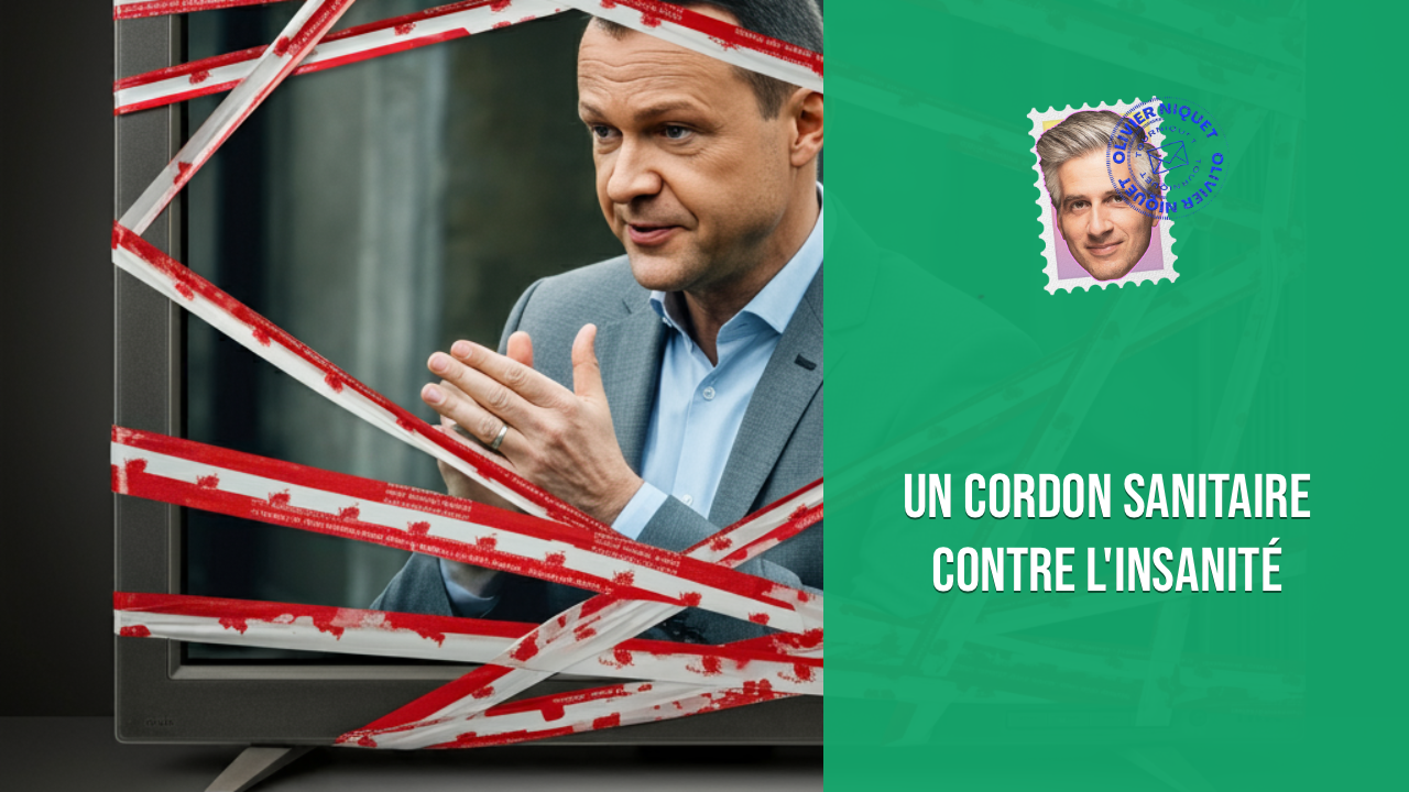 Un cordon sanitaire contre l’insanité Post image