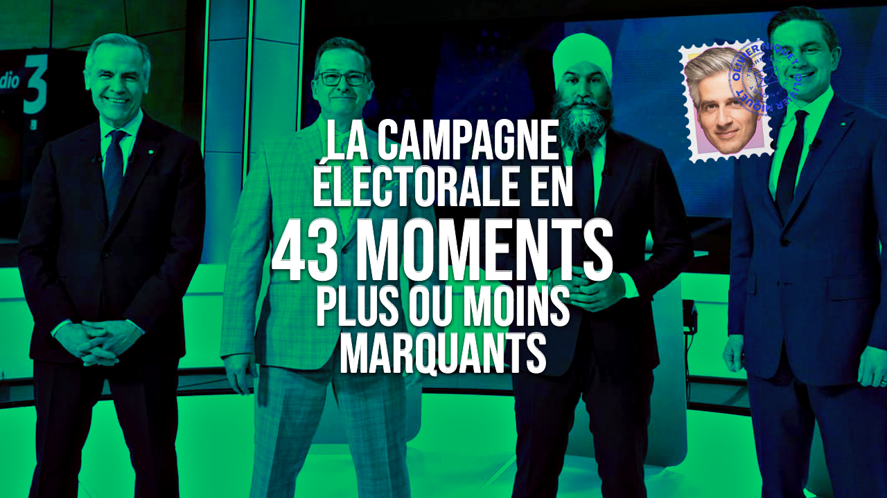 La campagne électorale en 43 moments plus ou moins marquants Post image