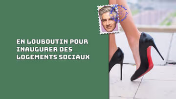 En Louboutin pour inaugurer des logements sociaux Image principale