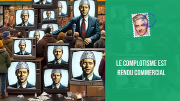 Le complotisme est rendu commercial Image principale
