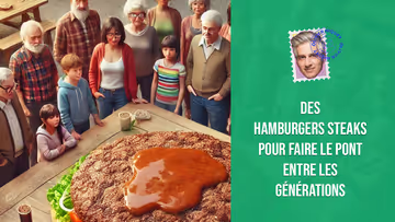 Des hamburgers steaks pour faire le pont entre les générations Image principale