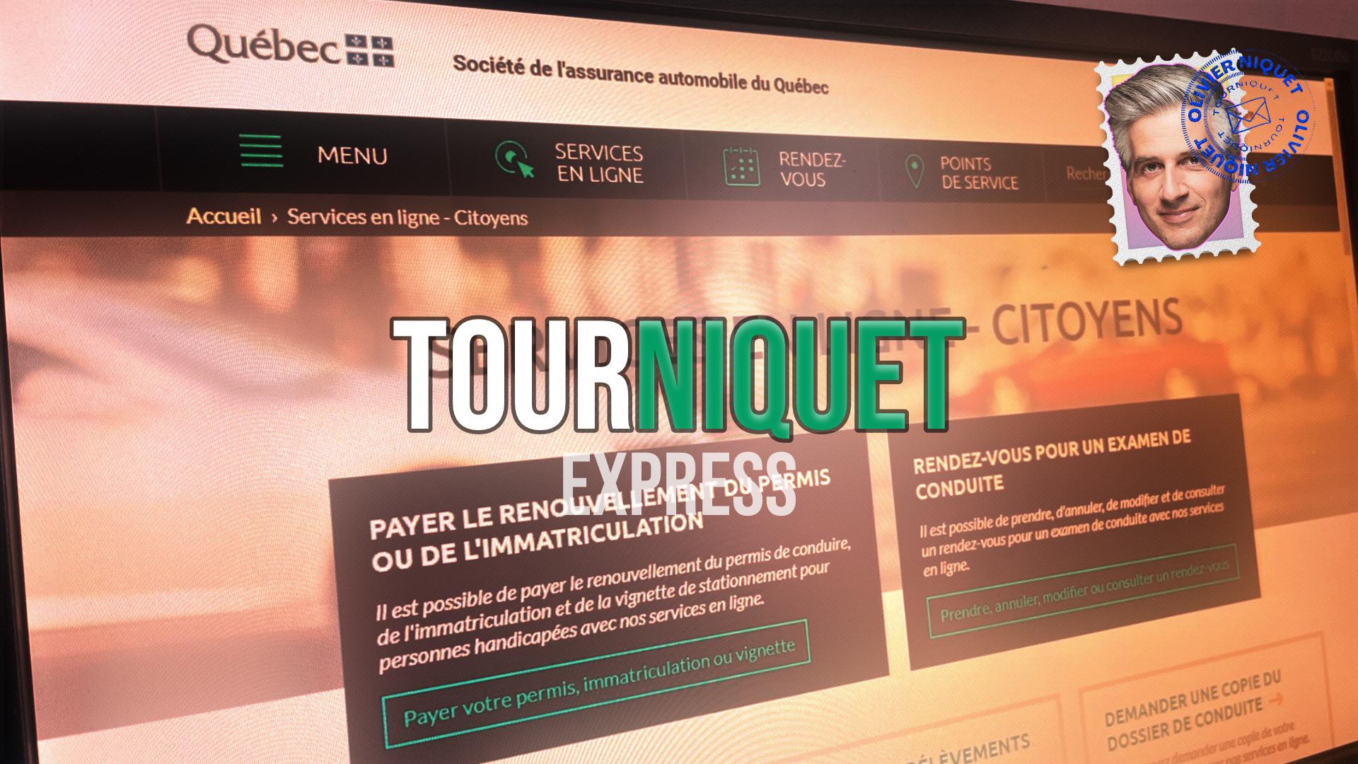 Le fiasco SAAQclic Image principale