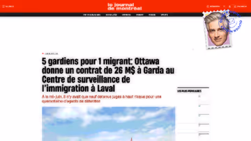 26 millions à Garda pour surveiller 9 migrants Image principale