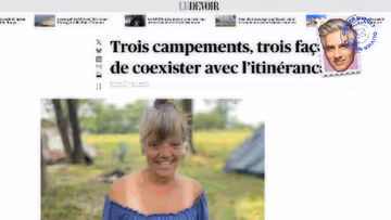 Comment vivre avec les campements d’itinérants Image principale