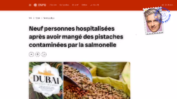 Du chocolat Dubai contaminé Image principale