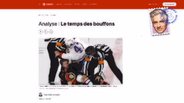 Hockey: des coups salauds malgré la présence des durs à cuire Image principale