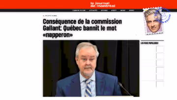 Québec bannit le mot « napperon » Image principale