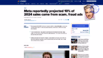 10% des ventes de Meta viendraient des arnaques Image principale