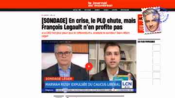 Le PQ à 39%, le PLQ à 21% Image principale