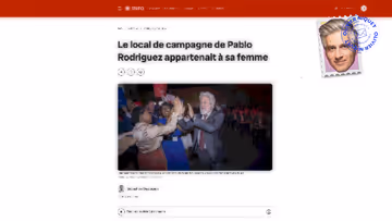 Pablo Rodriguez louait un local à sa femme Image principale
