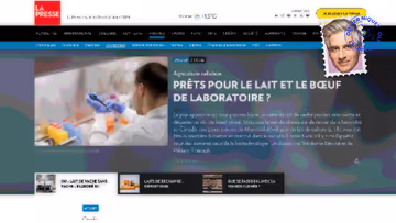 À quand un verre de faux lait de vache? Image principale