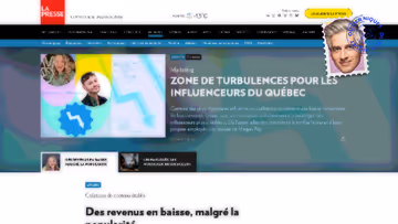 Le métier d’influenceur est moins payant qu’avant Image principale