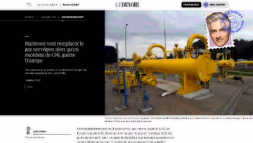 Marinvest veut remplacer le gaz norvégien même si les Norvégiens pensent que le gaz est une chose du passé Image principale