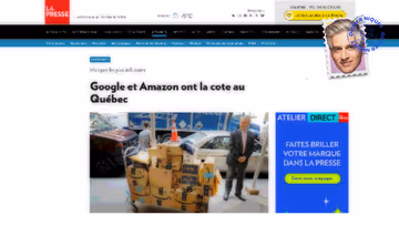 Amazon, deuxième marque la plus influente au Québec Image principale