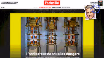 Après l’IA, la menace de l’ordinateur quantique Image principale