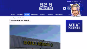 Louiseville en deuil d’un Dollorama Image principale