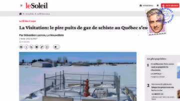 Le puits de gaz de schiste le plus problématique fuit encore plus Image principale