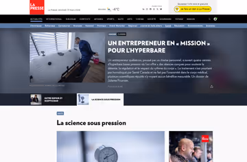 La « science » des chambres hyperbares Image principale