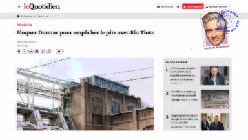 Une entourloupe de Domtar et Rio Tinto au Saguenay? Image principale