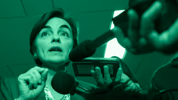 Christine Fréchette, à propos de de Bernard Drainville qui l'accuse de mentir Image principale