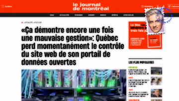 Québec oublie de renouveler le nom de domaine d’un de ses sites Image principale