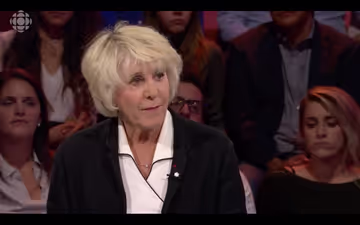 Denise Bombardier, qui relativise Image principale