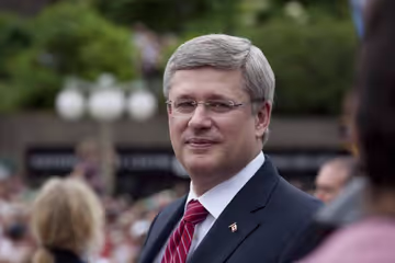 Stephen Harper, embarrassé Image principale